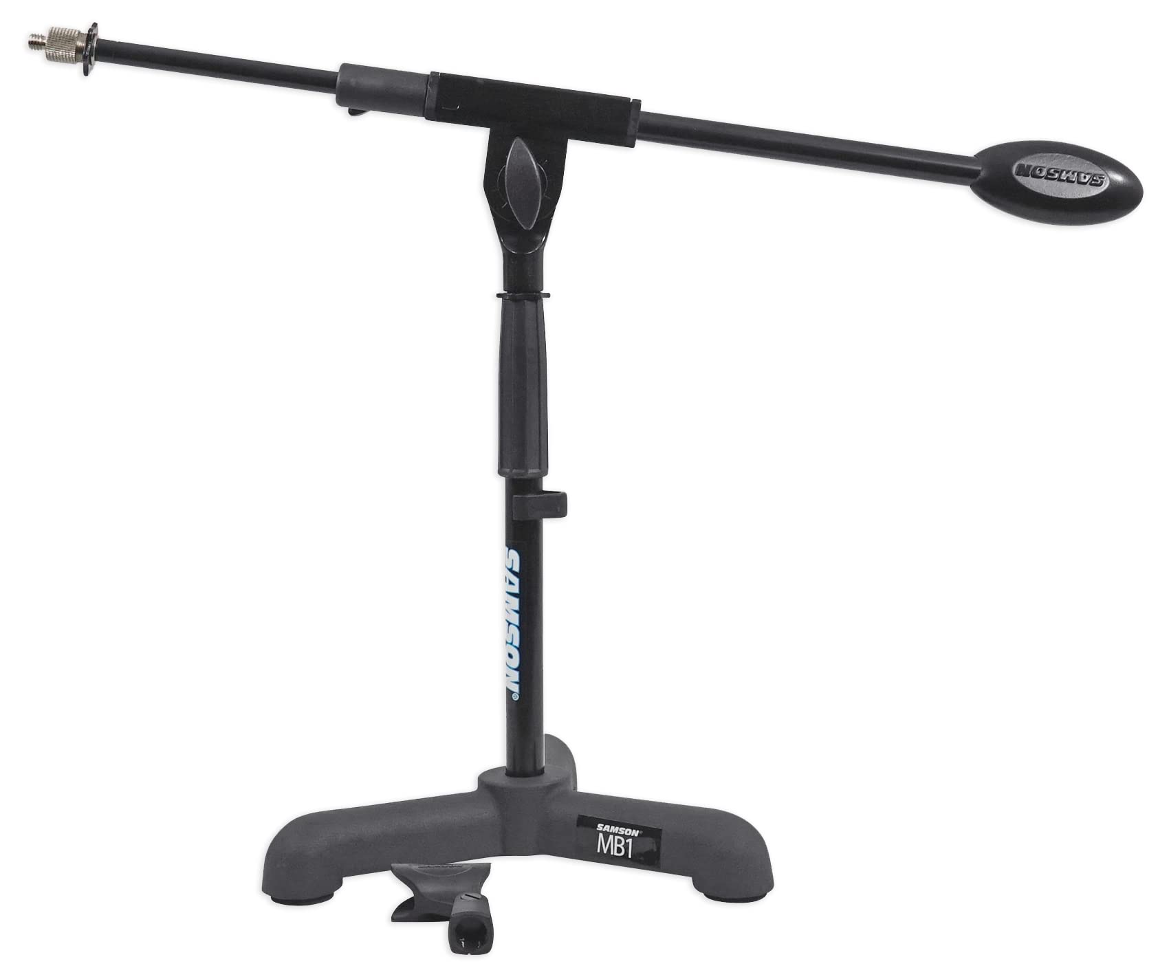 Samson MB1 Mini Boom Microphone Stand, SAMB1, Black - BigaMart